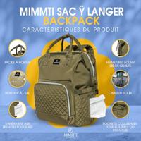 Mimmti NanaBeebi Luiertas olijfgroen - thumbnail