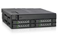 Icy Dock MB604SPO-B 4x2,5 SATA + (ultra) slim ODD behuizing backplane - thumbnail