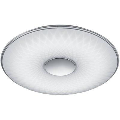 LED Plafondlamp - Trion Laton - 45W - Aanpasbare Kleur - Dimbaar - Afstandsbediening - Nachtlamp - Rond - Mat Wit - Kunststof LED Plafondlamp - Trion Laton - 45W - Aanpasbare Kleur - Dimbaar - Afstandsbediening - Nachtlamp - Rond - Mat Wit - Kunststof
