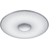 LED Plafondlamp - Trion Laton - 45W - Aanpasbare Kleur - Dimbaar - Afstandsbediening - Nachtlamp - Rond - Mat Wit - Kunststof - thumbnail