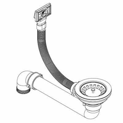 VidaXL Gootsteen ovaal enkele bak graniet grijs