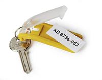 Durable 194927 Key Clip Sleutelhanger Meerdere kleuren 24 stuk(s) - thumbnail