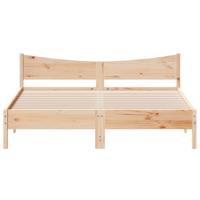 Bedframe zonder matras massief grenenhout 200x200 cm - thumbnail
