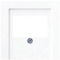 Jung A569PLTWW Afdekking Afdekking 1-voudig Alpine-wit 1 stuk(s) - thumbnail