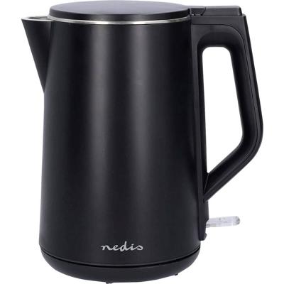 Nedis KAWK361EBK Waterkoker Controlelampje Aantal/Volume: 1.5 l Zwart