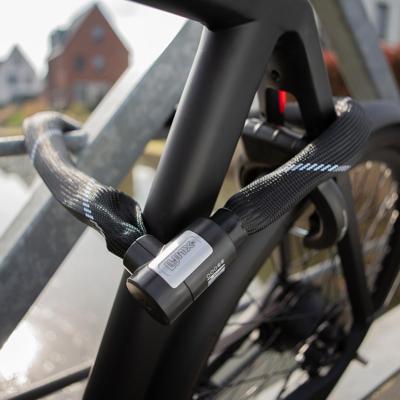 Lynx kettingslot art-2 110 cm x 8.3 mm nylon hoes zwart op kaart