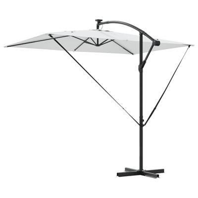 Cantilever Banana Parasol Zand 294 x 200 x 254 cm