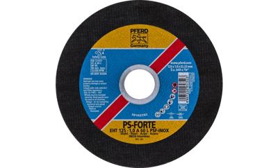 PFERD TOOLS EHT 125-1,0 PSF CLASSIC STEELOX 61715250 Doorslijpschijf recht 125 mm 25 stuk(s) RVS, Staal
