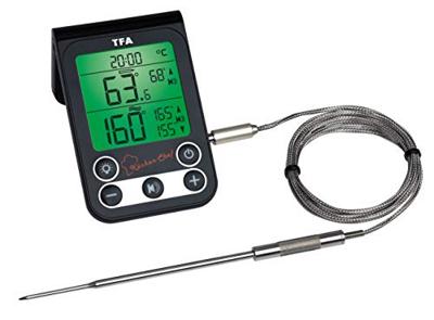TFA Dostmann 14.1512.01 KÜCHEN-CHEF Barbecuethermometer Zwart TFA Dostmann 14.1512.01 KÜCHEN-CHEF Barbecuethermometer Zwart