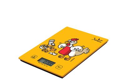 Keukenweegschaal JATA 731K Geel 5 kg