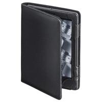 Hama EBook-Case Arezzo voor Kindle (beschermhoes voor Kindle WiFi/Paperwhite en Kobo Touch/Glo om te klappen, beschermhoes opklapbaar) zwart, voor schermgrootte: 15,24 cm (6 inch) - thumbnail