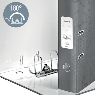 Leitz WOW ordner ijsblauw, rug van 8,5 cm