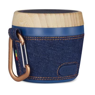 The House Of Marley Chant Mini Mono draadloze luidspreker Zwart, Blauw, Hout The House Of Marley Chant Mini Mono draadloze luidspreker Zwart, Blauw, Hout