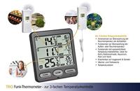 TFA Dostmann TRIO Draadloze thermometer Antraciet - thumbnail