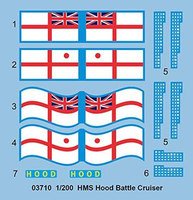 Trumpeter 1/200 HMS Hood Battle Cruiser Trumpeter 1/200 HMS Hood Battle Cruiser