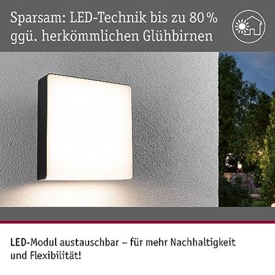 Paulmann Azalera 94840 LED-buitenlamp (wand) LED 8.5 W Antraciet Paulmann Azalera 94840 LED-buitenlamp (wand) LED 8.5 W Antraciet