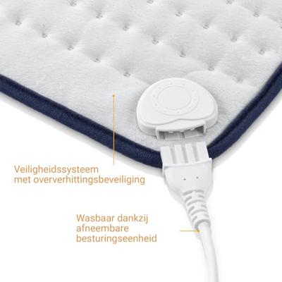 MEDISANA - HP 405 - Verwarmingsdeken - 3 temperatuurstanden - Automatische uitschakeling na 90 minuten - thumbnail