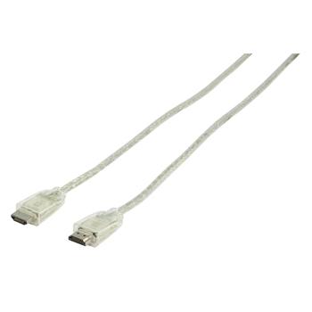 HDMI Verbindingskabel 1.5M Transparant Met LED
