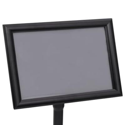VidaXL Posterstandaard a3 aluminiumlegering zwart