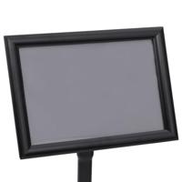 VidaXL Posterstandaard a3 aluminiumlegering zwart - thumbnail