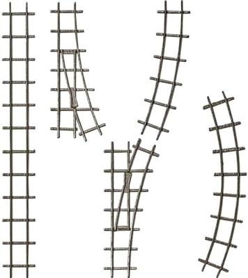 Busch Feldbahn 8070 N veldspoorset (zonder aandrijving) Kant-en-klaar model Busch Feldbahn 8070 N veldspoorset (zonder aandrijving) Kant-en-klaar model