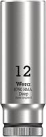 Wera 8790 HMA Deep Hand- en Machinedop met 1/4"-aandrijving, 12 x 50 mm - 05004509001 - thumbnail