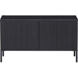 WOOOD TV-meubel 'New Gravure' Grenen, 100cm, kleur Zwart