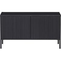 WOOOD TV-meubel 'New Gravure' Grenen, 100cm, kleur Zwart - thumbnail