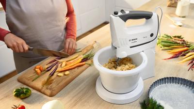 Bosch MFQ37490 mixer Handmixer 750 W Grijs, Wit