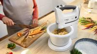 Bosch MFQ37490 mixer Handmixer 750 W Grijs, Wit - thumbnail
