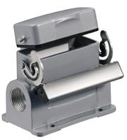 Weidmüller HDC 10A SDLU 1M20G 1901010000 Socketbehuizing 1 stuk(s) - thumbnail