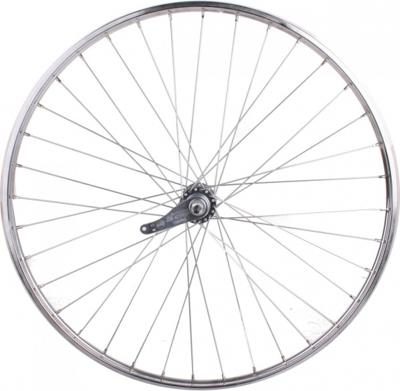 ACHTERWIEL 28 SP. ALU SPAAK 13 ZILVER BASIC VENT REMNAAF