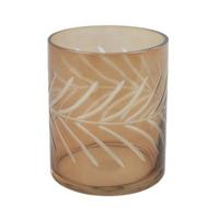 Countryfield theelichthouder vesta amber 14,5 cm | 12 stuks - thumbnail