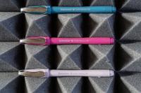 Schneider Schreibgeräte Etui 4x Memo + 1x Rave pearl 150235 Balpen Kleur inkt: Blauw 5 stuk(s) - thumbnail