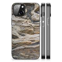 Apple iPhone 13/14 Marmeren Print Telefoonhoesje Steen - thumbnail