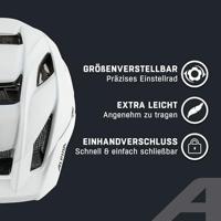 Alpina sports mtb helm kamloop 51-55 mat wit - thumbnail