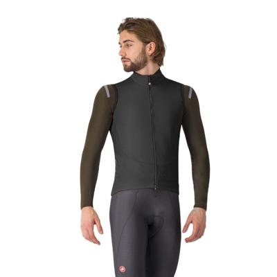Castelli Perfetto Air Vest mouwloos light black heren S Castelli Perfetto Air Vest mouwloos light black heren S