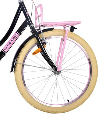 Volare excellent kinderfiets - meisjes - 24 inch - zwart - 3 versnellingen Volare excellent kinderfiets - meisjes - 24 inch - zwart - 3 versnellingen