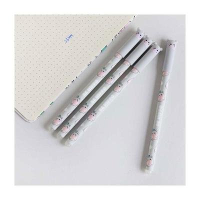 Itotal Uitwisbare balpen met dop nijlpaard