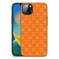 iPhone 14 Plus Back Case Batik Oranje - thumbnail