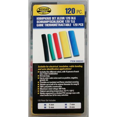 Enzo Krimpkous set 100 Delig Kleur 4141002 Enzo Krimpkous set 100 Delig Kleur 4141002