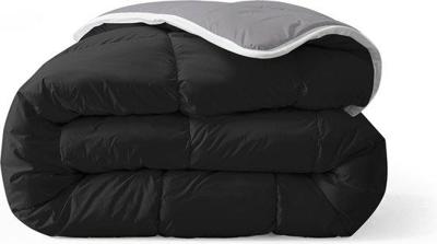 Zelesta Zelesta Everyday Duo Black & Anthracite 200x200 cm - Hoesloos All Year Dekbed