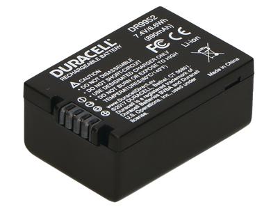Duracell DMW-BMB9E Camera-accu Vervangt originele accu DMW-BMB9E 7.4 V 850 mAh
