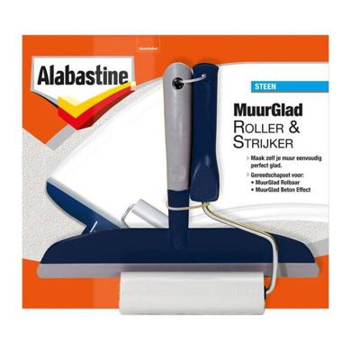 Muurglad roller en strijker Alabastine - Alabastine Muurglad roller en strijker Alabastine - Alabastine