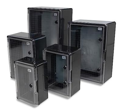 Boxexpert BXPPABSBT350500190-F01 Installatiebehuizing 190 x 350 x 500 ABS kunststof Zwart 1 stuk(s)