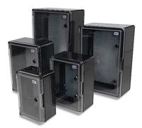 Boxexpert BXPPABSBT250350150-F01 Installatiebehuizing 150 x 250 x 350 ABS kunststof Zwart 1 stuk(s) - thumbnail