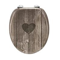 Cornat Wc-Bril Mdf-Gelakt Hart Br - KSD811 - thumbnail