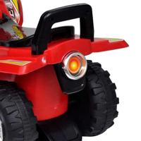 Loopquad met licht en geluid rood - thumbnail