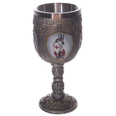 Ridder te paard versus Fantasy Ridder Decorative Kelk