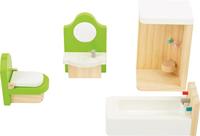 Small Foot - houten poppenhuis meubeltjes badkamer, 4dlg. - thumbnail